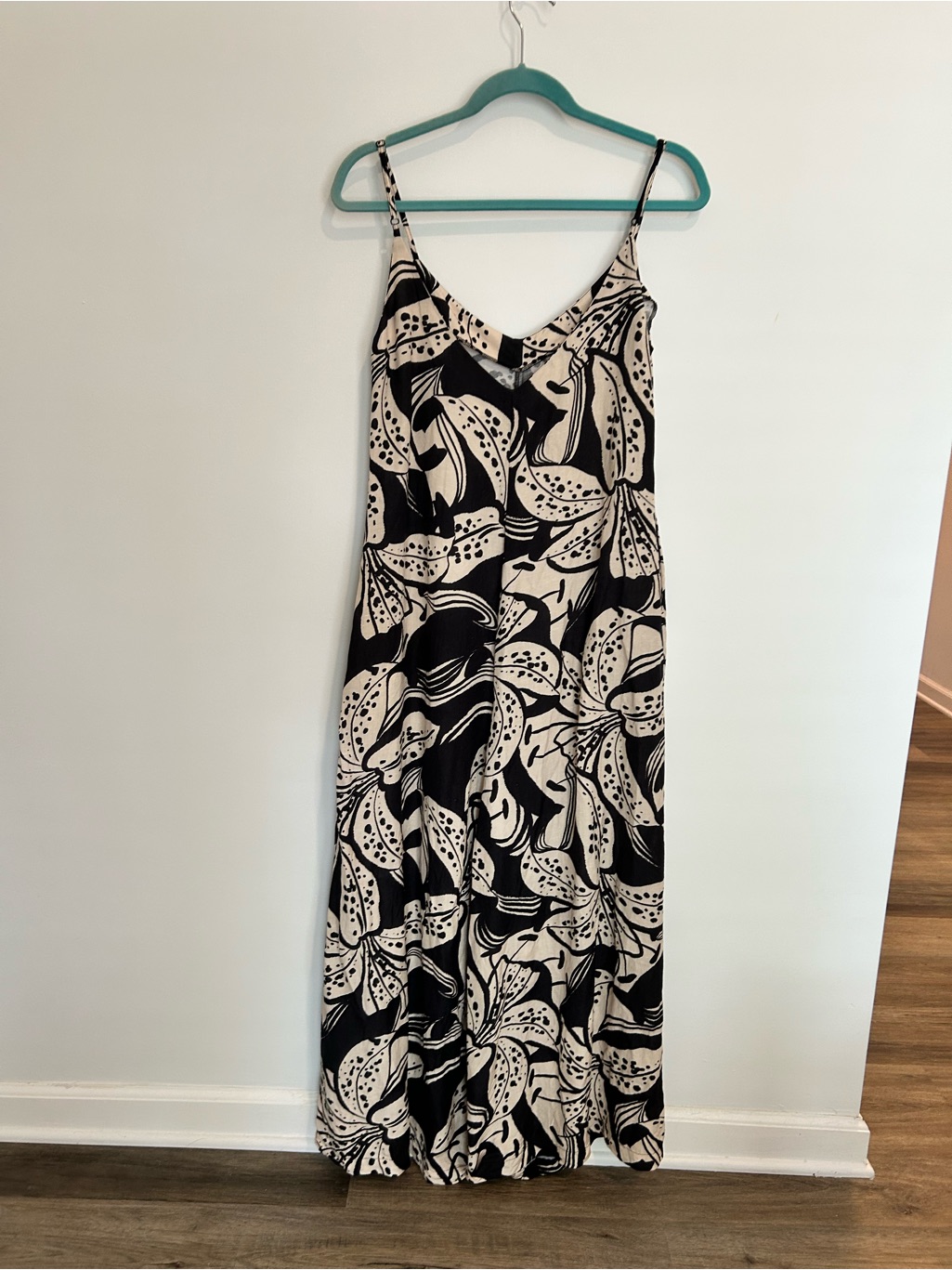 Mixed By Nasrin Wide Leg Lani Linen Jumpsuit Cala Lily Print — image 5 of 8